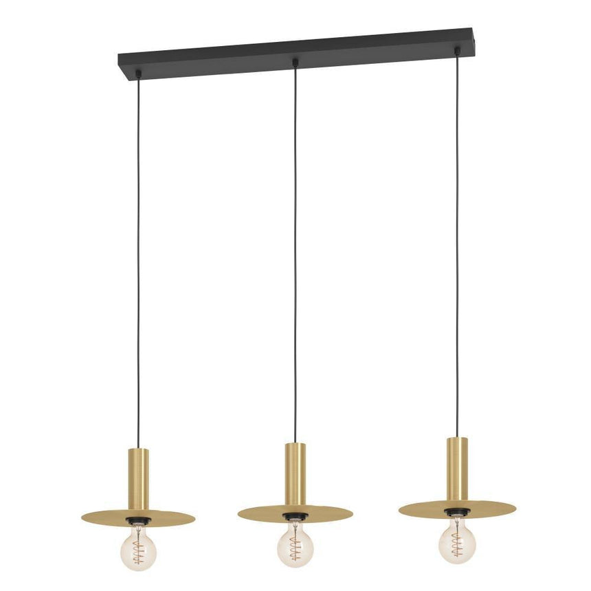 Lustra EGLO ESCANDELL 900732, E27,3X40W, Otel Auriu IP20