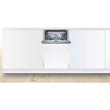 Masina de Spalat Vase Incorporabila BOSCH SPV4EMX60E, 10 seturi, 6 programe, 45 cm, Clasa D, Panou Comanda Inox