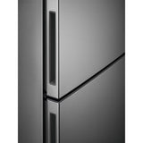 Frigider combinat Electrolux LNT5ME36U1, TwinTech 600, Clasa energetica E, 360 l, H: 201 cm, Congelator inferior, Gri