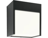 Aplica In Jos Balimo 12w 560 Lumeni, Pentru Exterior Ip54, Negru Mat