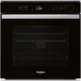 Cuptor incorporabil Whirlpool W6OS44S1HBL, Electric, 73 l, Autocuratare hidroliza SmartClean, Tehnologia 6TH Sense, Clasa A+, Ready2Cook, Grill, Negru