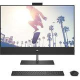 Sistem PC All in One HP Pavilion 32-b0008nq, Intel Core i5-12400T pana la 4.2GHz, 31.5" QHD, 8GB, SSD 512GB, Intel UHD Graphics 730, Free DOS, Negru