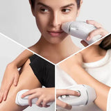 Epilator IPL Braun Silk-expert PRO 3 PL3121, SkinPro (SensoAdapt), 3 trepte de intensitate, alb/argintiu