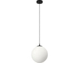 Pendul Rondo E27 Max. 1x40w, Ø300 Mm, Negru/alb