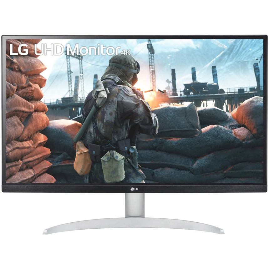 Monitor LED IPS LG 27'' 4K UHD, 60Hz, 5ms, DCI-P3 95%, VESA DisplayHDR™ 400, AMD FreeSync™, Dynamic Action Sync, HDR 10, HDMI, Display Port, 27UP600-W.AEU