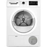 Uscator de rufe Bosch WTH85206BY, Pompa de caldura, 8 kg, 15 programe, AutoDry Technology, SensitiveDrying System, Clasa E, Alb
