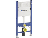 Set rezervor WC incastrat Geberit cu cadru de instalare, 6-9 l, 50x112 cm, include clapeta de actionare