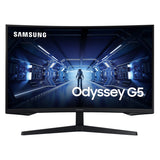 Monitor gaming LED VA Samsung 32", WQHD, Display Port, Curbat, 1ms, 144Hz, FreeSync, Negru
