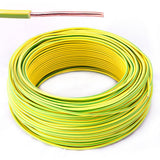 Conductor electric FY/H07V-U 2.5 mmp verde/galben, 100 m cupru