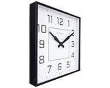 Ceas Perete Nextime Be Square Cifre Arabe 35x35 Cm