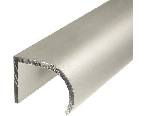 Profil Aluminiu Pentru Manere Alberts 25x19mm, Lungime 1m, Eloxat