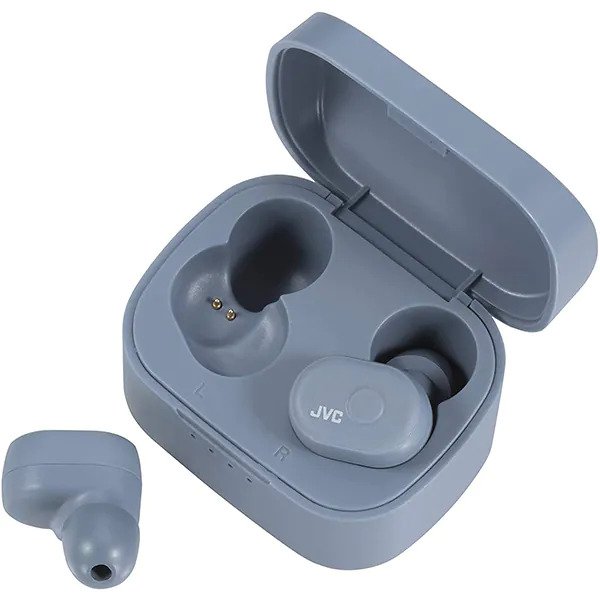 Casti JVC HA-A10T, True Wireless, Bluetooth, In-Ear, Microfon, Gri