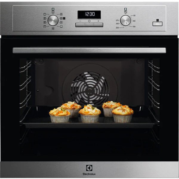 Cuptor incorporabil Electrlux EOD3C70X, Electric, Autocuratare Catalitica, 72 l, Clasa A, inox
