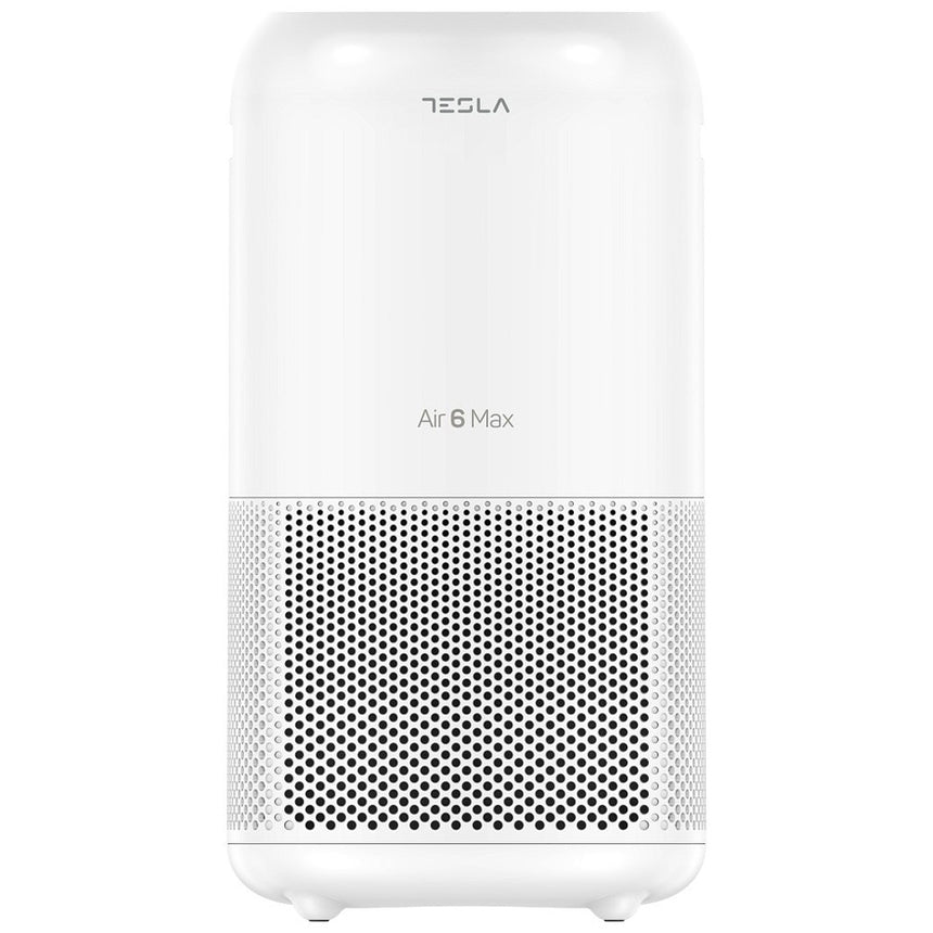 Purificator Tesla Air6 MAX, CADR 400 m3/h, Wi-Fi, Senzor calitate aer, Sleep Mode, Timer, Filtru HEPA+Carbon Activ+Catalyst, Lumina UV-C, Alb
