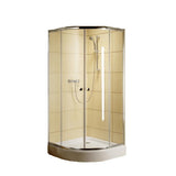 Cabina dus DOLPHI CLASIC, 80x80 cm, Radaway 30010-01-01