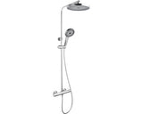 Sistem De Dus Cu Termostat Avital Duna, Dus Fix Ø26 Cm, Para Dus 3 Functii, Furtun Dus 1,5 M, Crom