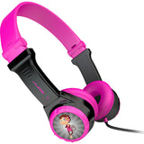 Casti Audio pentru Copii On Ear pliabile JLAB JBuddies, Cu fir, Roz