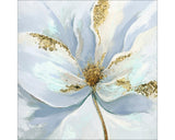 Tablou Sticla Pastel Flowers Ii 20x20 Cm