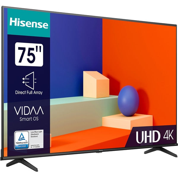 Televizor HISENSE LED 75A6K, 189 cm, Smart, 4K Ultra HD, Clasa G