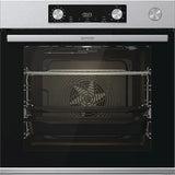 Cuptor incorporabil Gorenje BSA6737E15X, Electric, Autocuratare Catalitica, 77 l, Clasa A, negru-inox