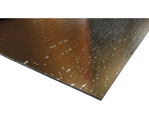 Placa Bravo Acrilica 1000x500x4 mm Aqua Bronz