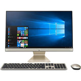 Sistem All in One ASUS Vivo V241EAK-BA029R, 23.8" Full HD, Intel Core i7-1165G7 pana la 4.7GHz, 8GB, SSD 256GB, Intel Iris Xe Graphics, Windows 10 Pro, Auriu-Negru