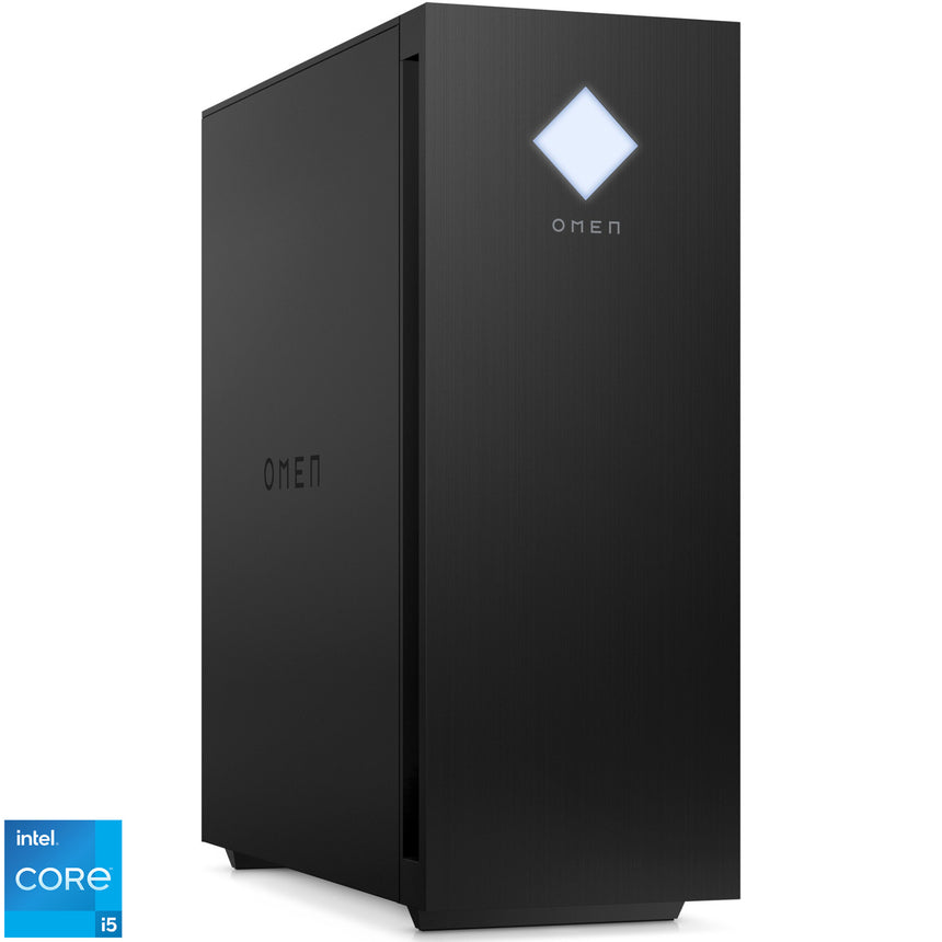 Sistem Gaming OMEN by HP GT14-0010nq cu procesor Intel® Core™ i5-12400F pana la 4.40 GHz, Alder Lake, 16GB, 512GB SSD, NVIDIA GeForce RTX 3060 12GB, Free DOS