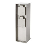 Priza pentru exterior Philips myGarden Rock, impamantare laterala, IP44, Inox