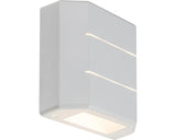 Aplica Sus/jos Cu Led Integrat Lippa 6w 150 Lumeni, Pentru Exterior Ip54, Alb