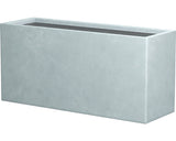 Jardiniera Lafiora Emilia Piatra Artificiala 95x45 Cm Gri Deschis