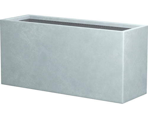 Jardiniera Lafiora Emilia Piatra Artificiala 95x45 Cm Gri Deschis