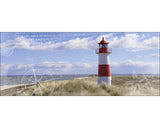 Tablou Sticla Pnorama Maritima I 50x125 Cm
