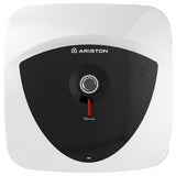 Boiler electric Ariston Andris LUX 30 EU, 30 l, 1500 W, Led iluminat, Protectie electrica IPX4, Montare deasupra chiuvetei, Reglaj extern de temperatura