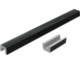 Prag cabina dus drept din granixit 90 cm Galaxy Black