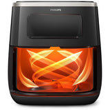 Friteuza cu aer cald Seria 3000 Airfryer XL HD9257/80, 1kg, 5.6l, 1700W, Negru-argintiu
