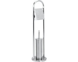 Perie WC cu suport pentru hartie igienica FORM & STYLE Basics 80 cm