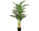 Palmier Areca Artificial Dypsis Lutenscens In Ghiveci H 120 Cm Verde