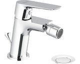 Baterie bideu monocomanda Ravak Classic CL 055 125 mm ventil cu tija crom