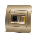 Priza UTP RJ45 Elbi Jazz Cat6 Incastrat Titan ST