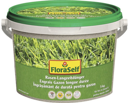 Ingrasamant Cu Actiune Indelungata Pentru Gazon Floraself 5 Kg