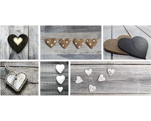 Traversa Hearts 67x150 Cm, Gri