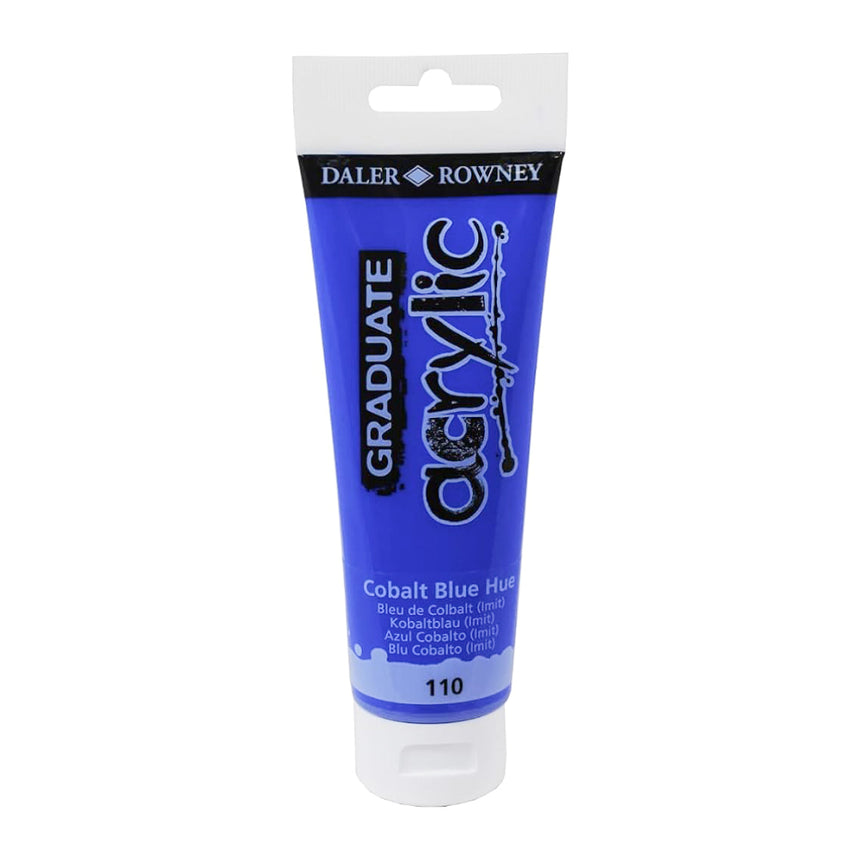 Culoare acrilica Graduate Daler Rowney - Cobalt Blue Hue - 120 ml