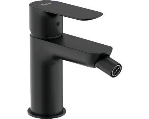 Baterie Bideu Monocomanda cu Aerator Roca Cala Negru Mat