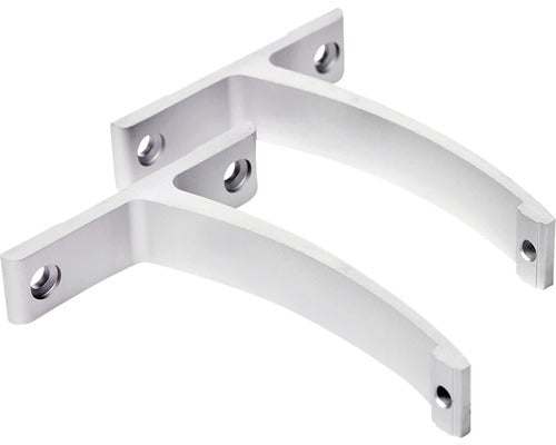 Console Simple 10 Cm Argintiu, Pachet 2 Buc