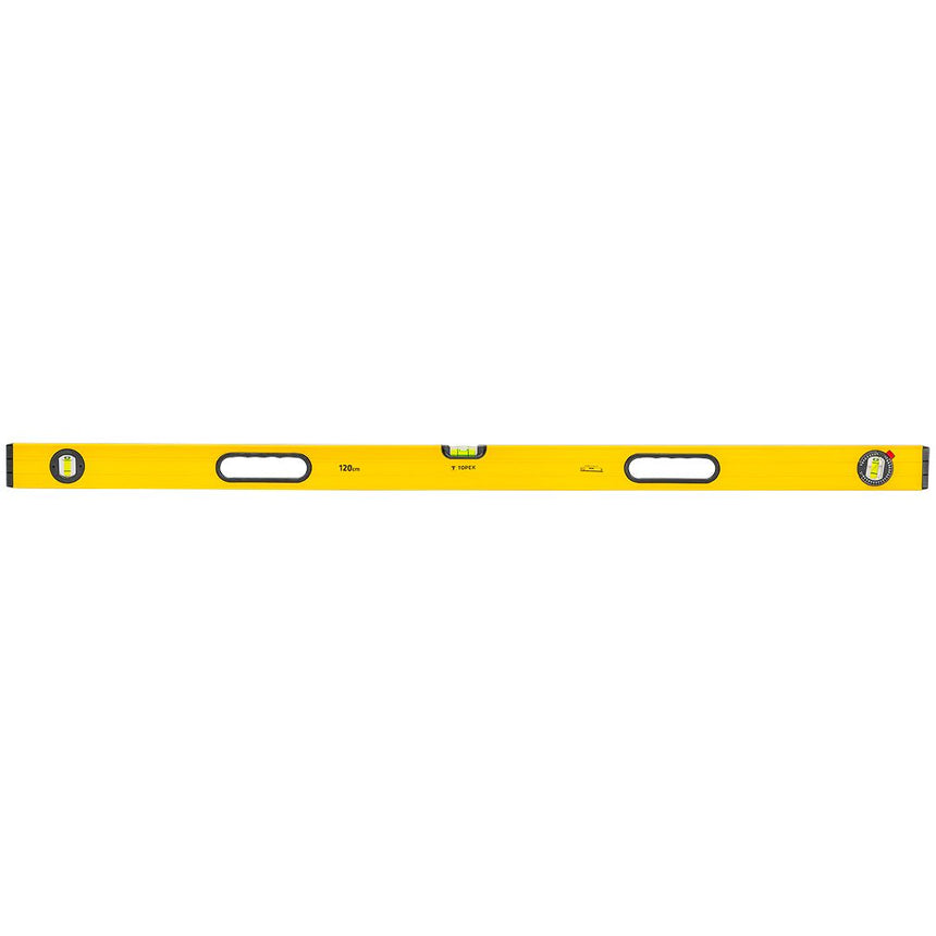 Nivela uz casnic din aluminiu, tip 600, 120cm, 3 bule, Topex 29C605