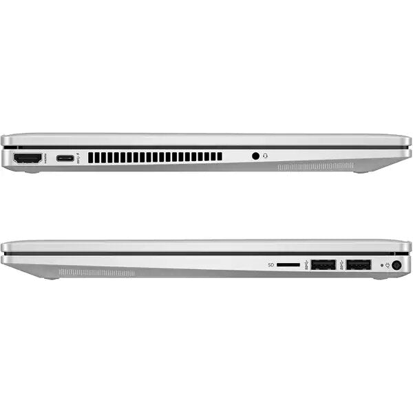 Laptop HP Pavilion x360 14-ek0006nn cu procesor Intel® Core™ i5-1235U pana la 4.40 GHz, 14", Full HD, IPS, 16GB, 512GB SSD, Intel® UHD Graphics, Windows 11 Home, Natural Silver