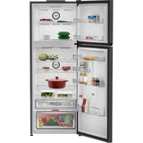 Frigider cu doua usi Beko B5RDNE504LXBR, 477 l, No Frost, HarvestFresh, Everfresh+, AeroFlow, Umiditate controlata, Display, Clasa E, H 185 cm, Dark Inox