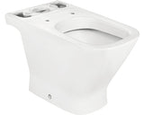 Vas WC Roca The Gap Square, Evacuare Verticala, Montaj pe Pardoseala, Alb