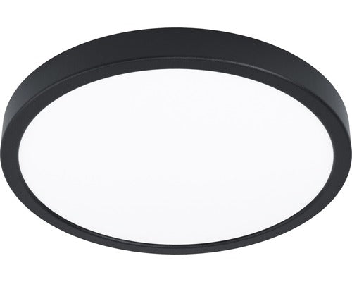 Panou Cu Led Integrat Fueva5 20w 2500 Lumeni Ø28, 5 Cm, Montaj Aplicat, Lumina Neutra, Negru