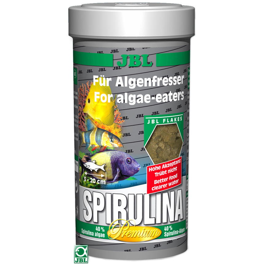 Hrana pentru pesti JBL Spirulina, 250 ml